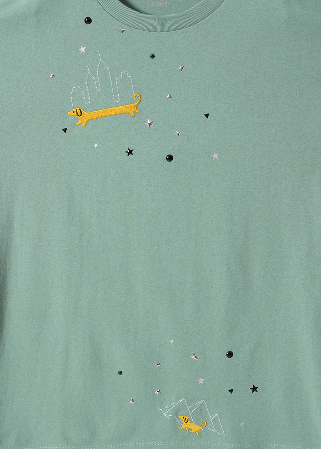 Nagasugiru Inu Wanderer Pass | Metal Chip T-Shirt