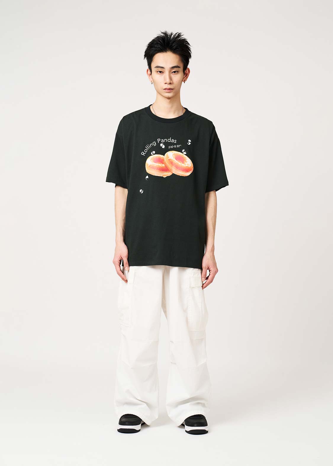Rolling Panda's Donuts | Oversized T-Shirt