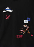 Ikaku Mountain Retreat | Roll-Up Big T-Shirt