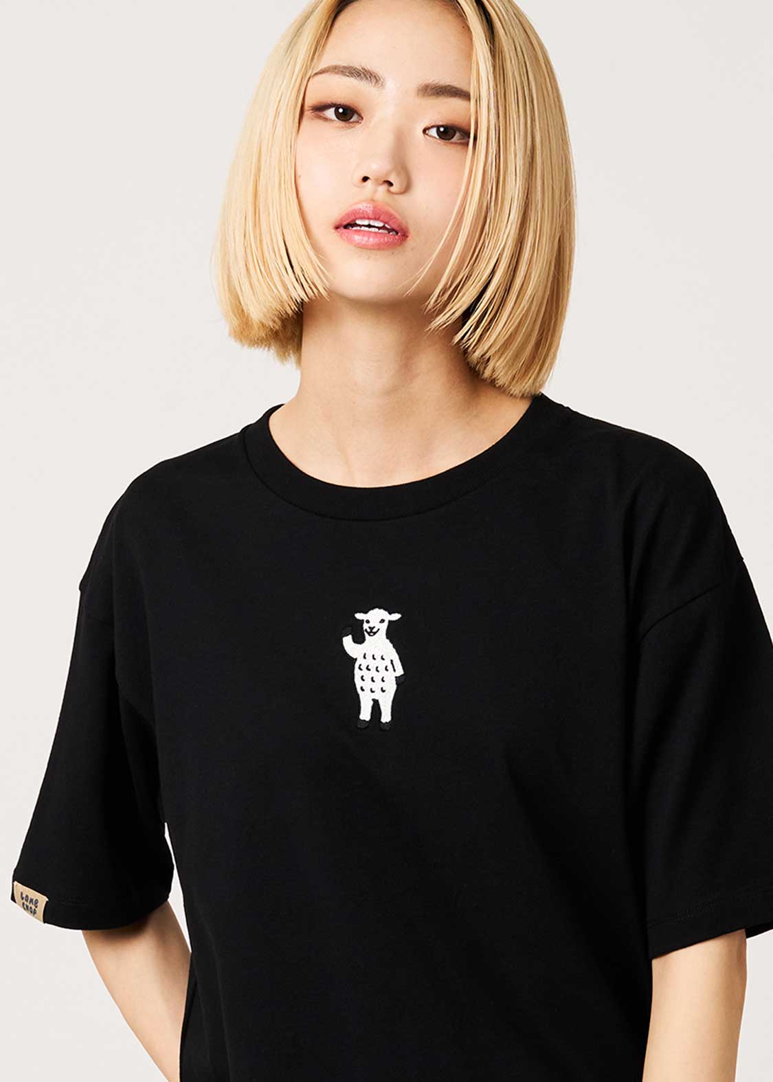 Tiny Lamb Chops DRK | Boxy T