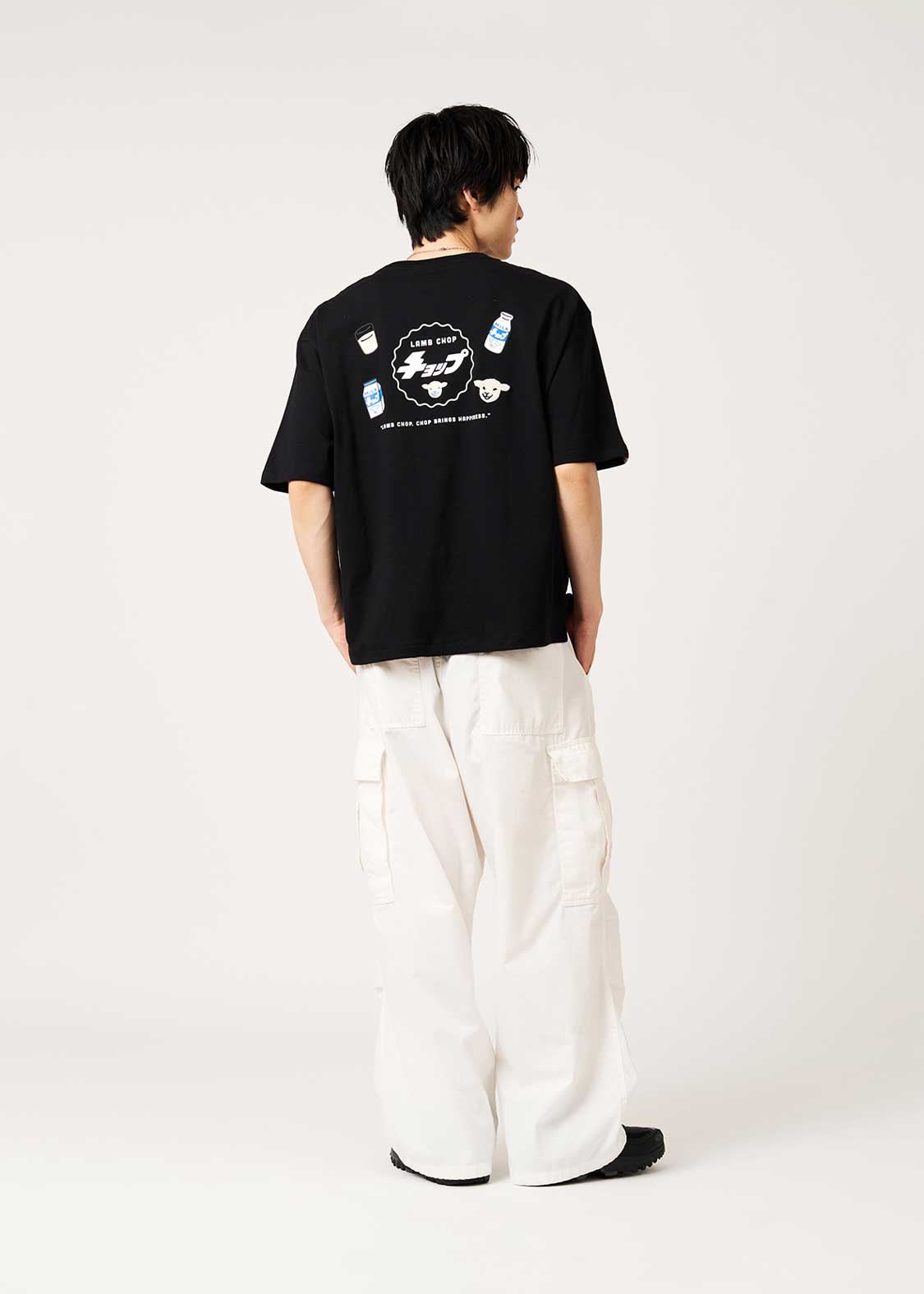 Tiny Lamb Chops DRK | Boxy T