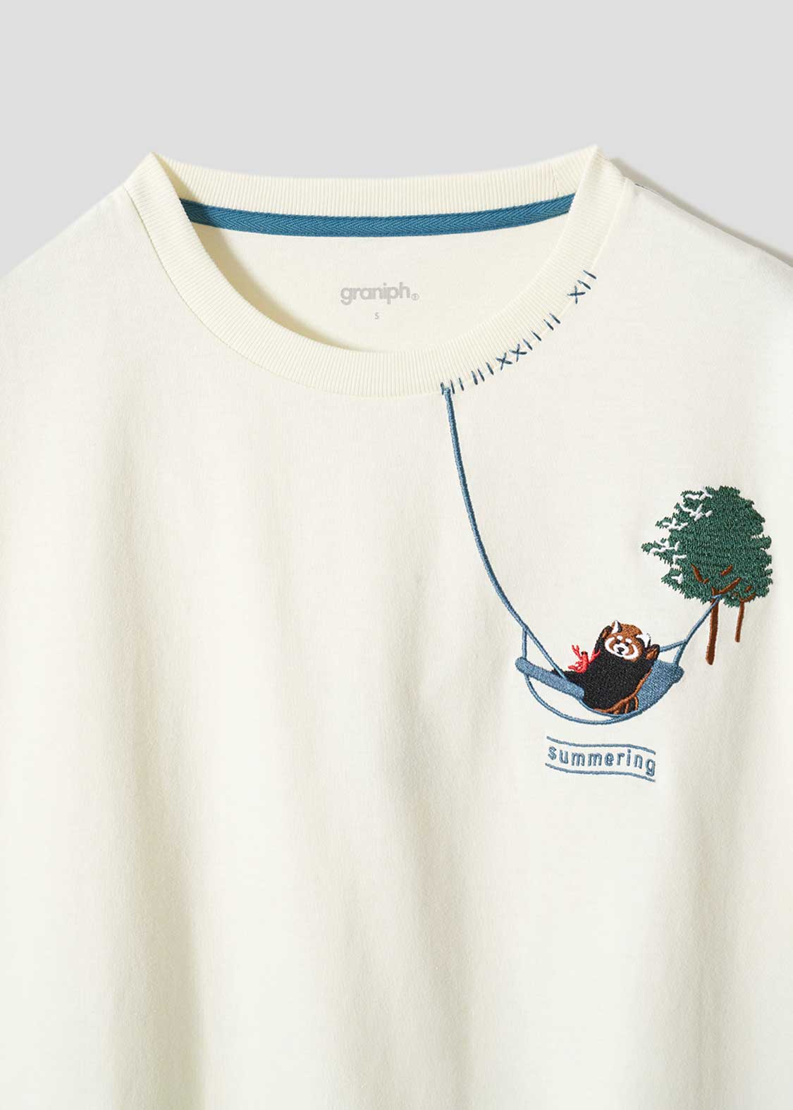 Ikaku Mountain Retreat | Stitch Big Gobble Sleeve T-Shirt
