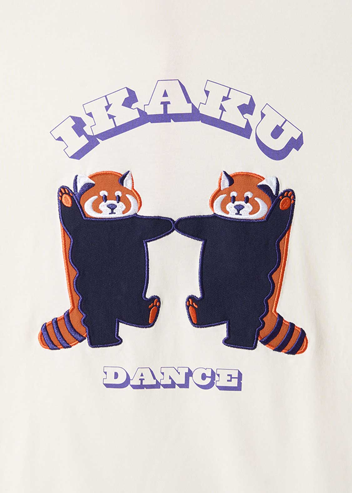 Ikaku Dance | Big Silhouette Short-Sleeve Hoodie