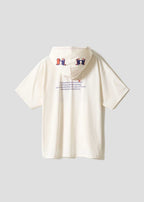 Ikaku Dance | Big Silhouette Short-Sleeve Hoodie