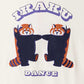Ikaku Dance | Big Silhouette Short-Sleeve Hoodie