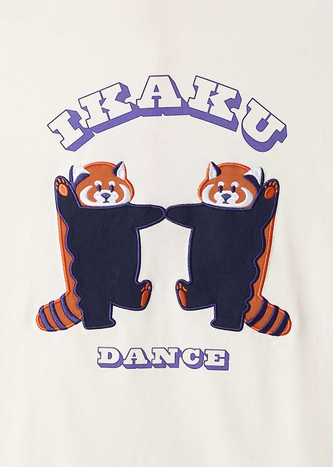 Ikaku Dance | Big Silhouette Short-Sleeve Hoodie