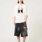 Ikaku Dance | Big Silhouette Short-Sleeve Hoodie