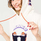 Ikaku Dance | Big Silhouette Short-Sleeve Hoodie