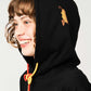 Nagasugiru Inu Meets Hot Dog | Big Silhouette Short-Sleeve Hoodie