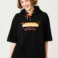 Nagasugiru Inu Meets Hot Dog | Big Silhouette Short-Sleeve Hoodie