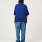 Beautiful Shadow Just Be Here | Half-Zip Big Silhouette T-Shirt