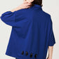 Beautiful Shadow Just Be Here | Half-Zip Big Silhouette T-Shirt