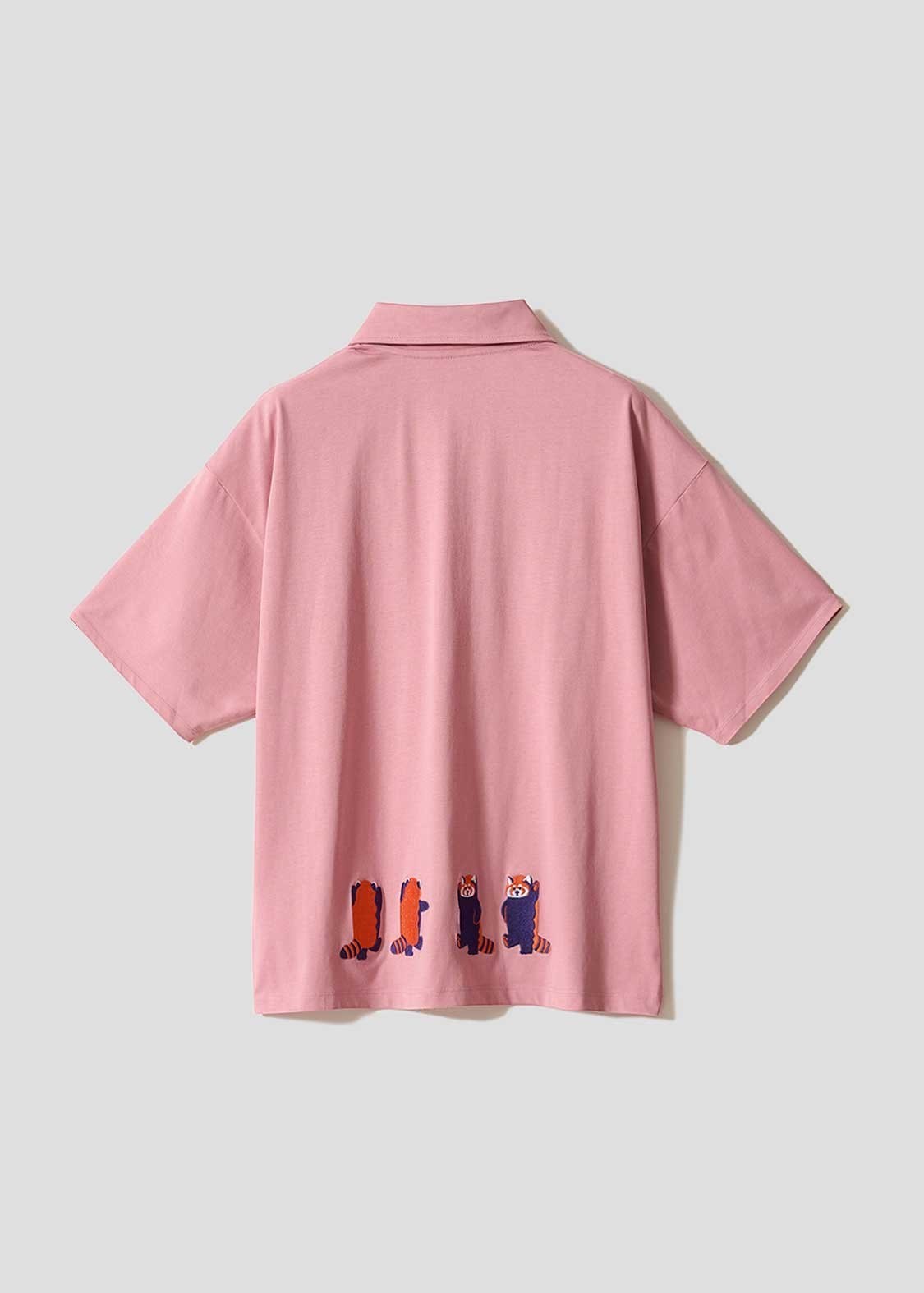 Ikaku Dance | Half-Zip Big Silhouette T-Shirt