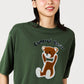 Control Bear | Big Peach-Brushed T