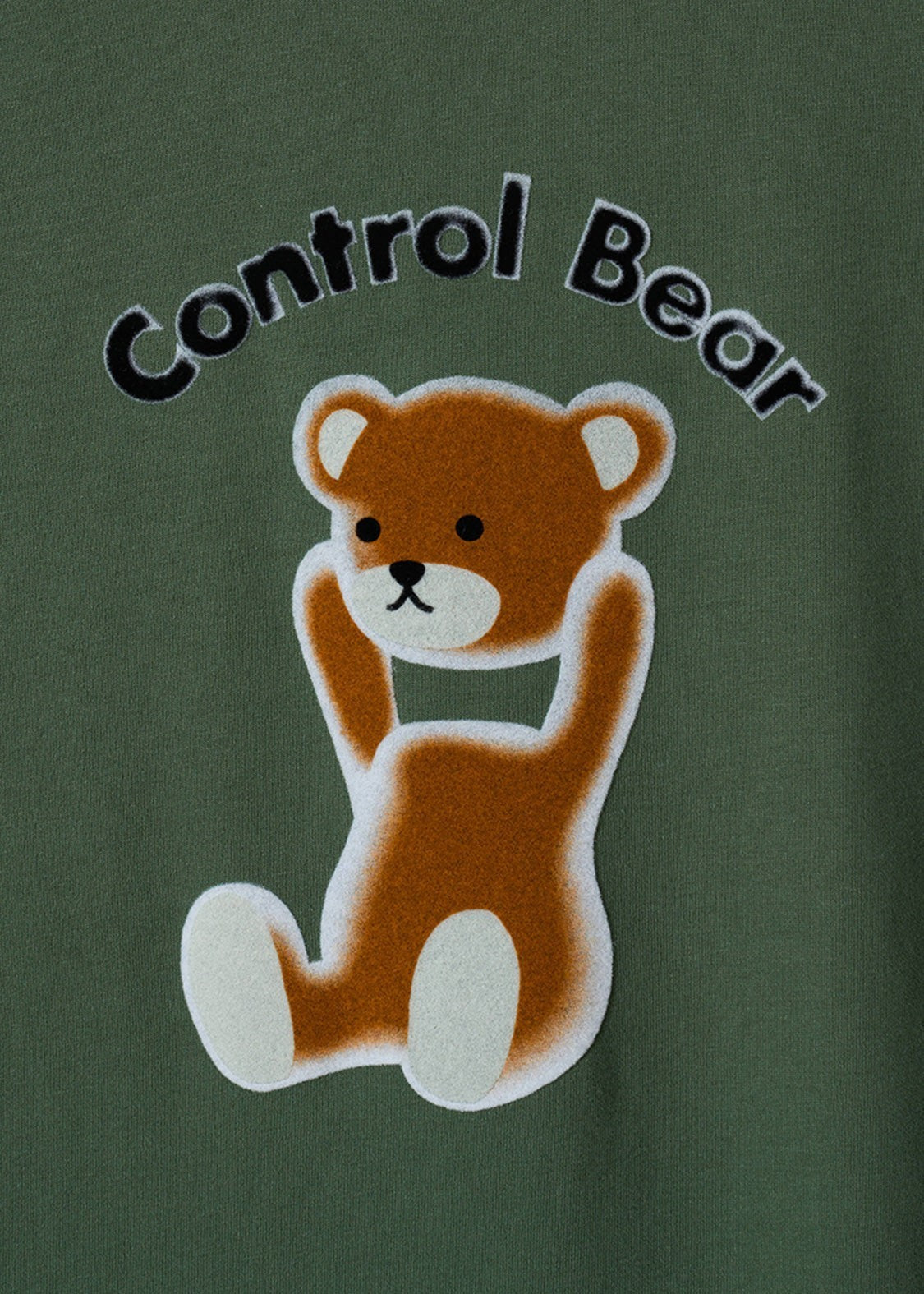 Control Bear | Big Peach-Brushed T