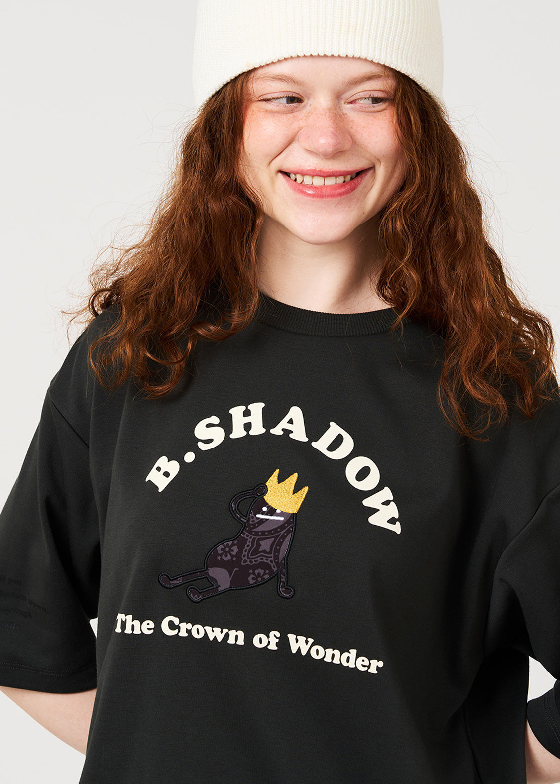 Beautiful Shadow Crown | Ponte Big Silhouette T-Shirt