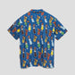 Hanna Barbera Open Collar Short Sleeve Shirt (Hanna Barbera_Soda Pattern)