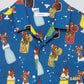 Hanna Barbera Open Collar Short Sleeve Shirt (Hanna Barbera_Soda Pattern)