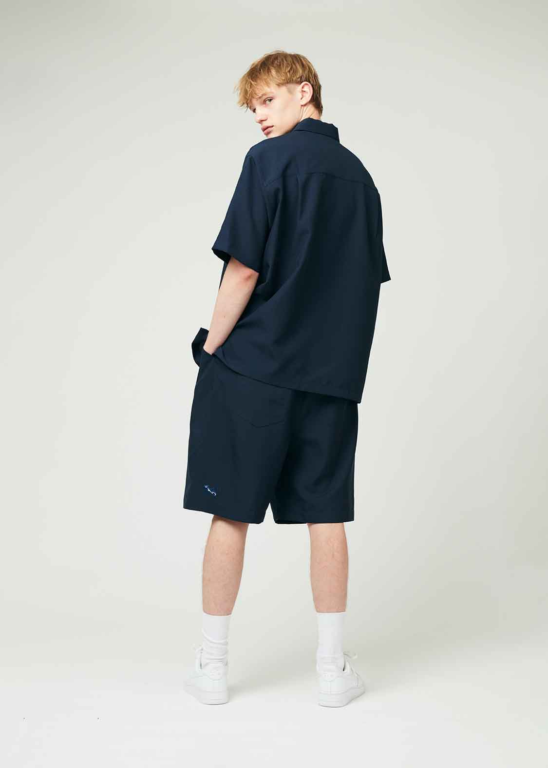 Poly Tro Big Silhouette Short Sleeve Shirt (Beautiful Shadow)