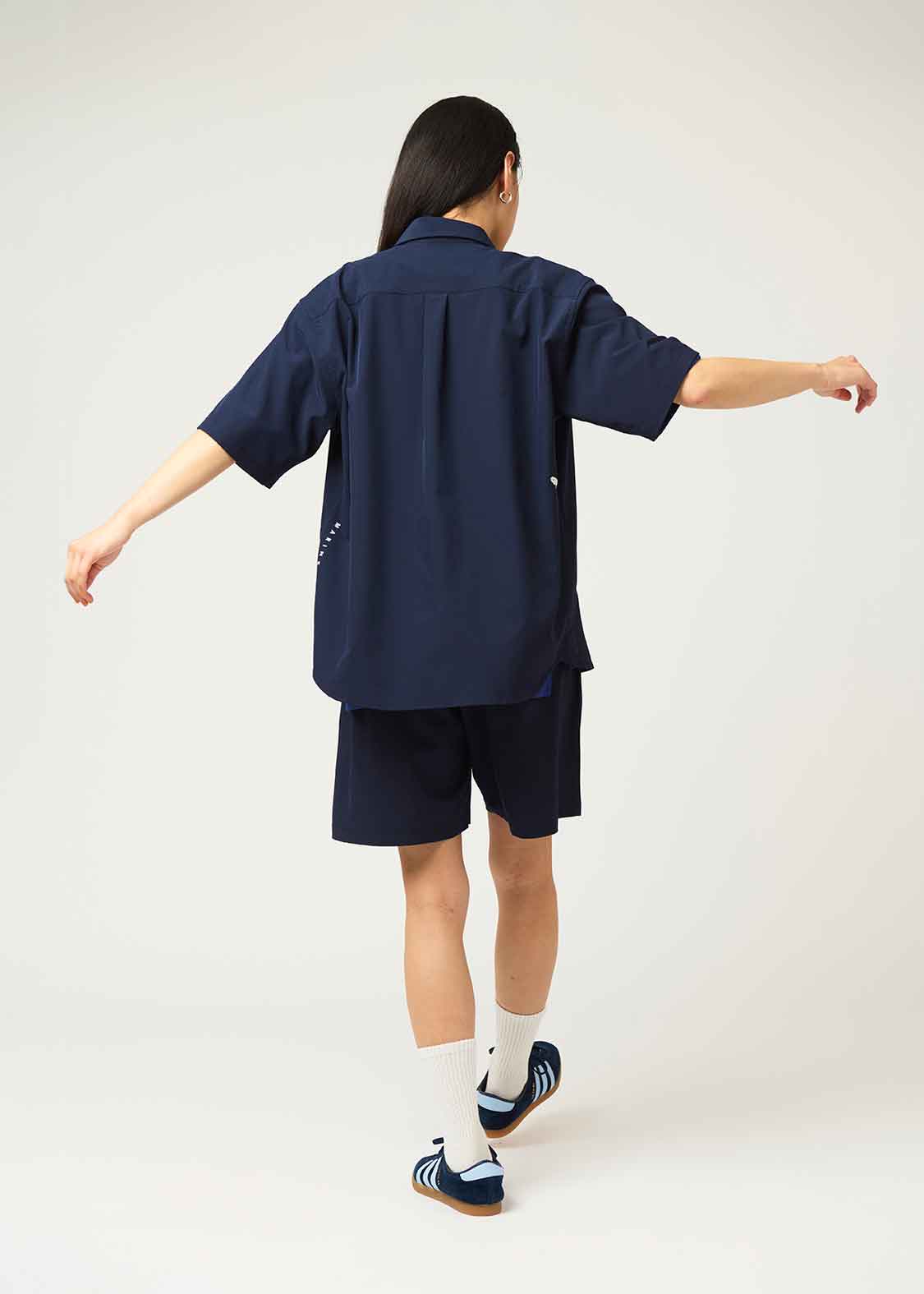 Loose Fit Short Sleeve Shirt (Marine Animals)