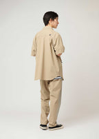3 Pockets Short Sleeve Shirt (Rolling Pandas Cafe)