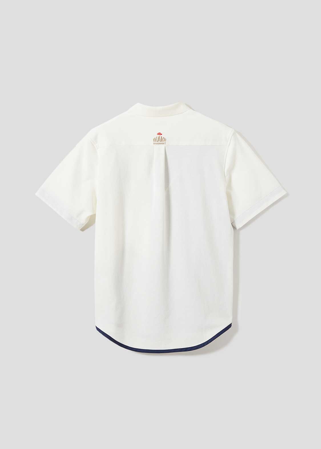 Pique Combi Short Sleeve Shirt (Ikaku Nanikore)
