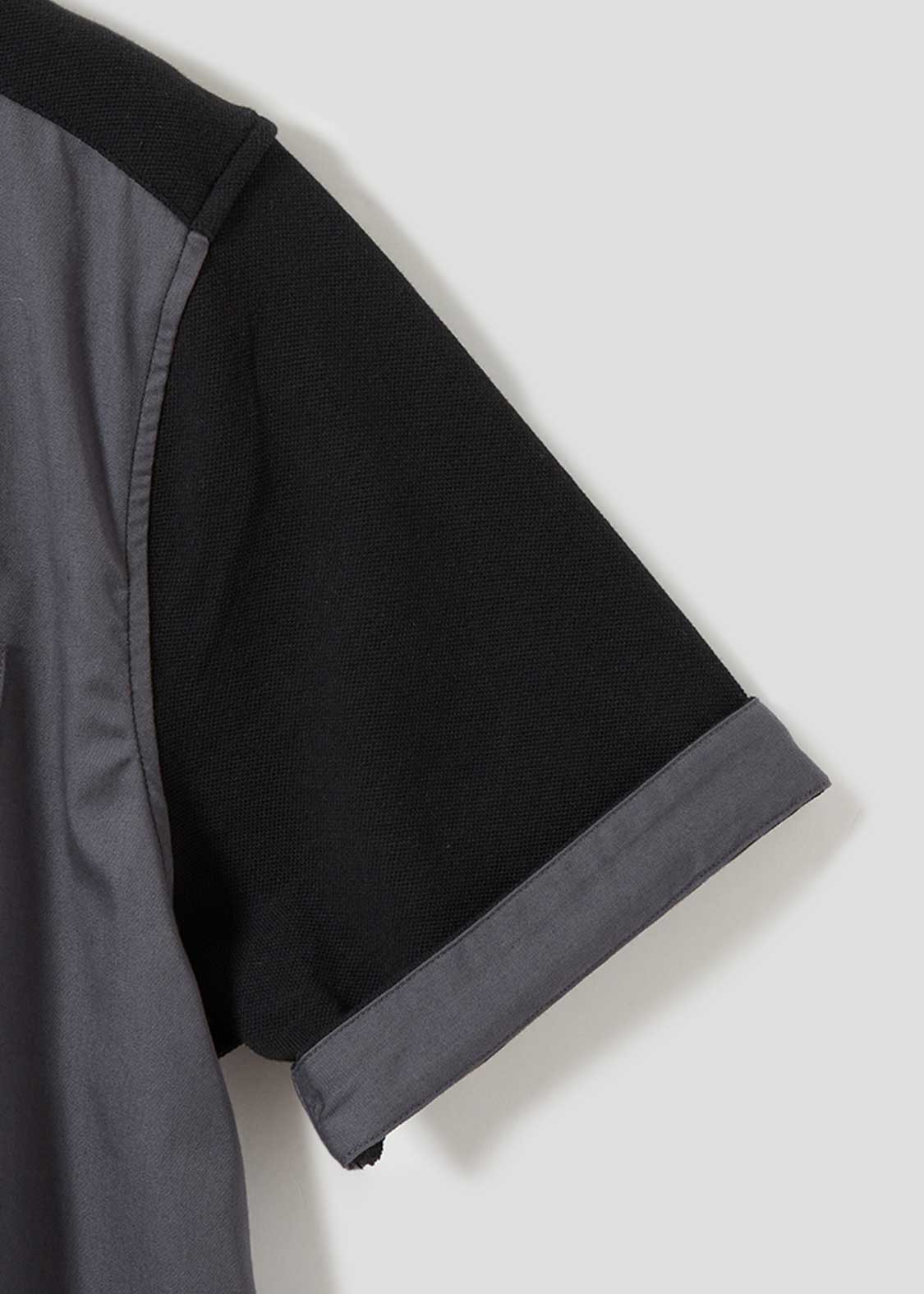 Pique Combi Short Sleeve Shirt (Rolling Pandas Cafe)