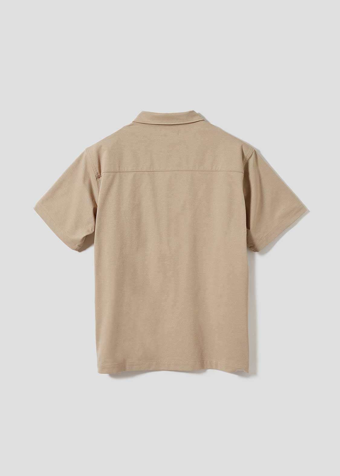 Dry Open Collar Short Sleeve Shirt (Ikaku Power)