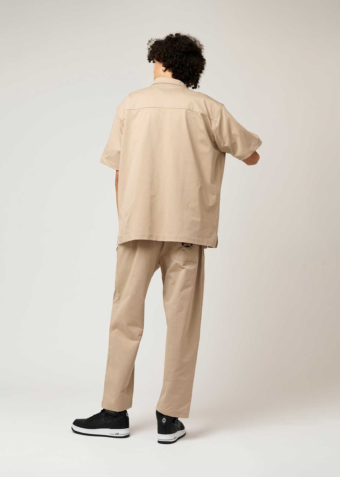 Dry Open Collar Short Sleeve Shirt (Ikaku Power)