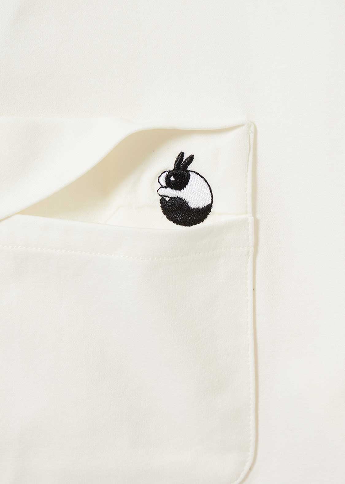 Dry Open Collar Short Sleeve Shirt (Rolling Pandas Factory)