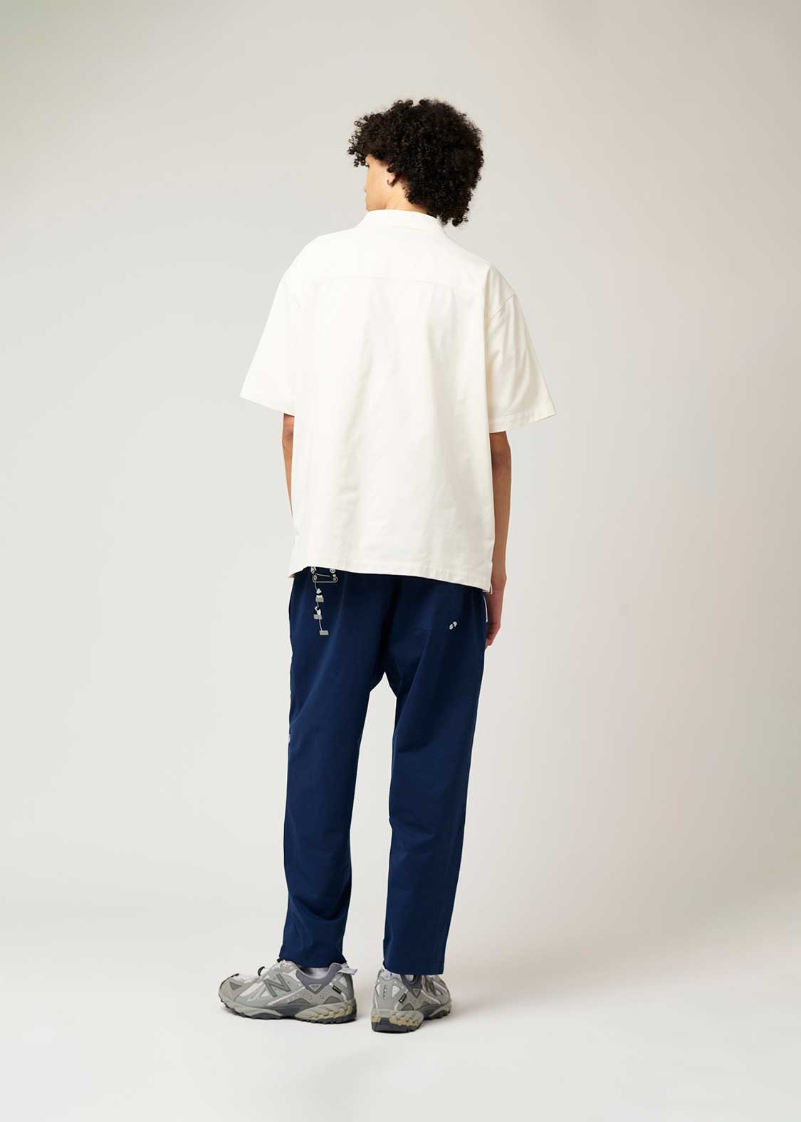 Dry Open Collar Short Sleeve Shirt (Rolling Pandas Factory)