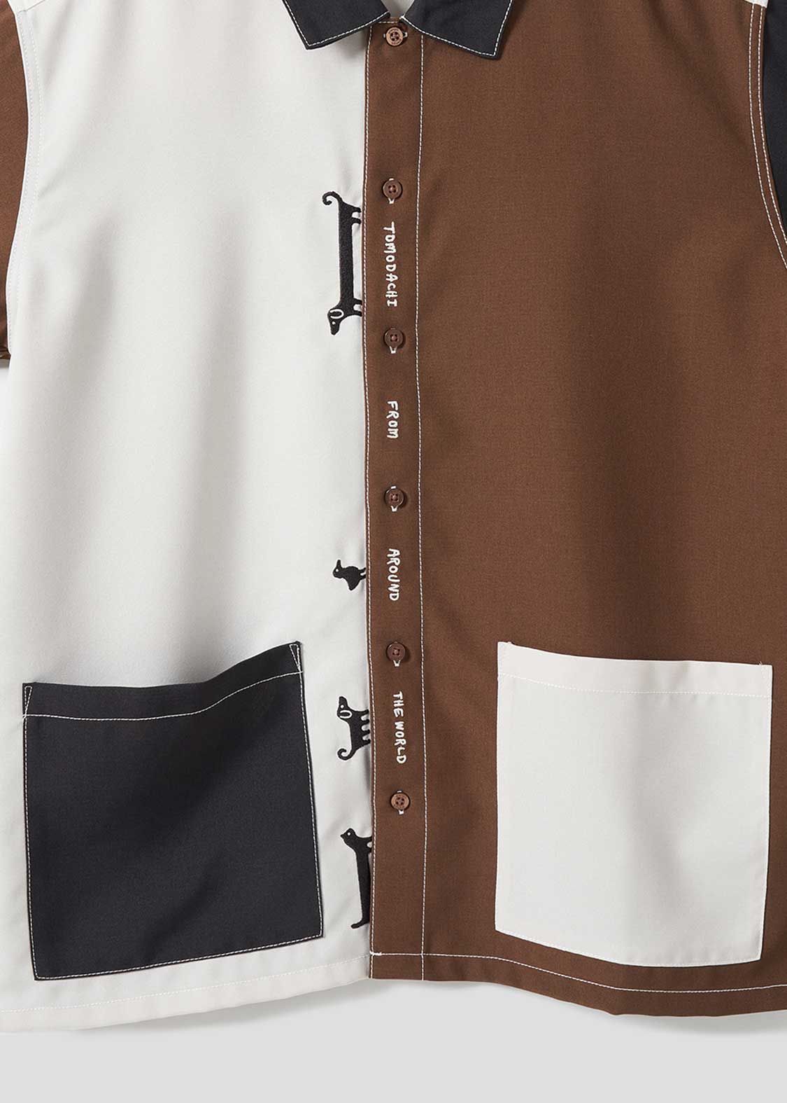 Poly Tro Big Silhouette Short Sleeve Shirt (Nagasugiru Inu Tomodachi from Another World)