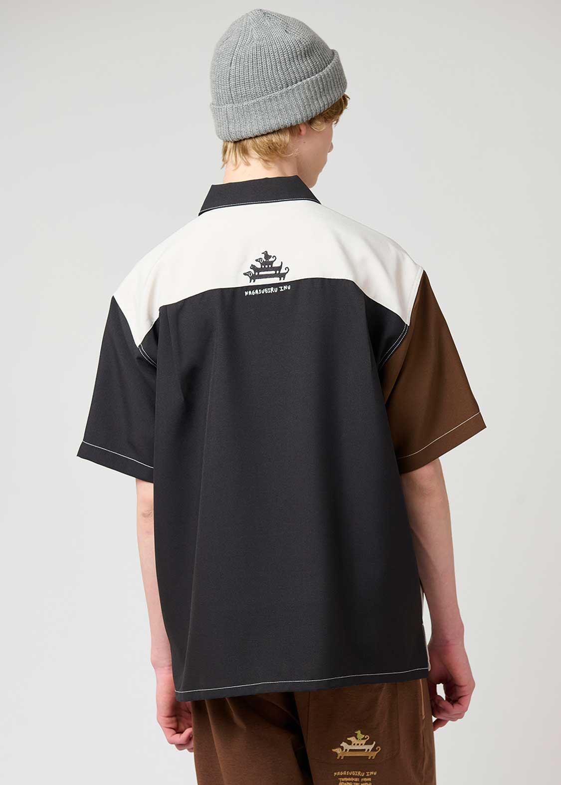 Poly Tro Big Silhouette Short Sleeve Shirt (Nagasugiru Inu Tomodachi from Another World)