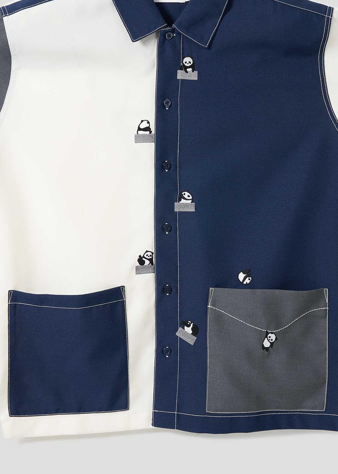 Poly Tro Big Silhouette Short Sleeve Shirt (Rolling Pandas Factory)