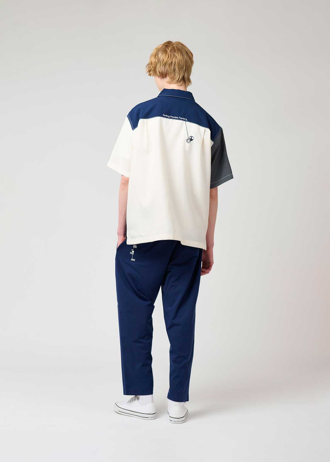 Poly Tro Big Silhouette Short Sleeve Shirt (Rolling Pandas Factory)