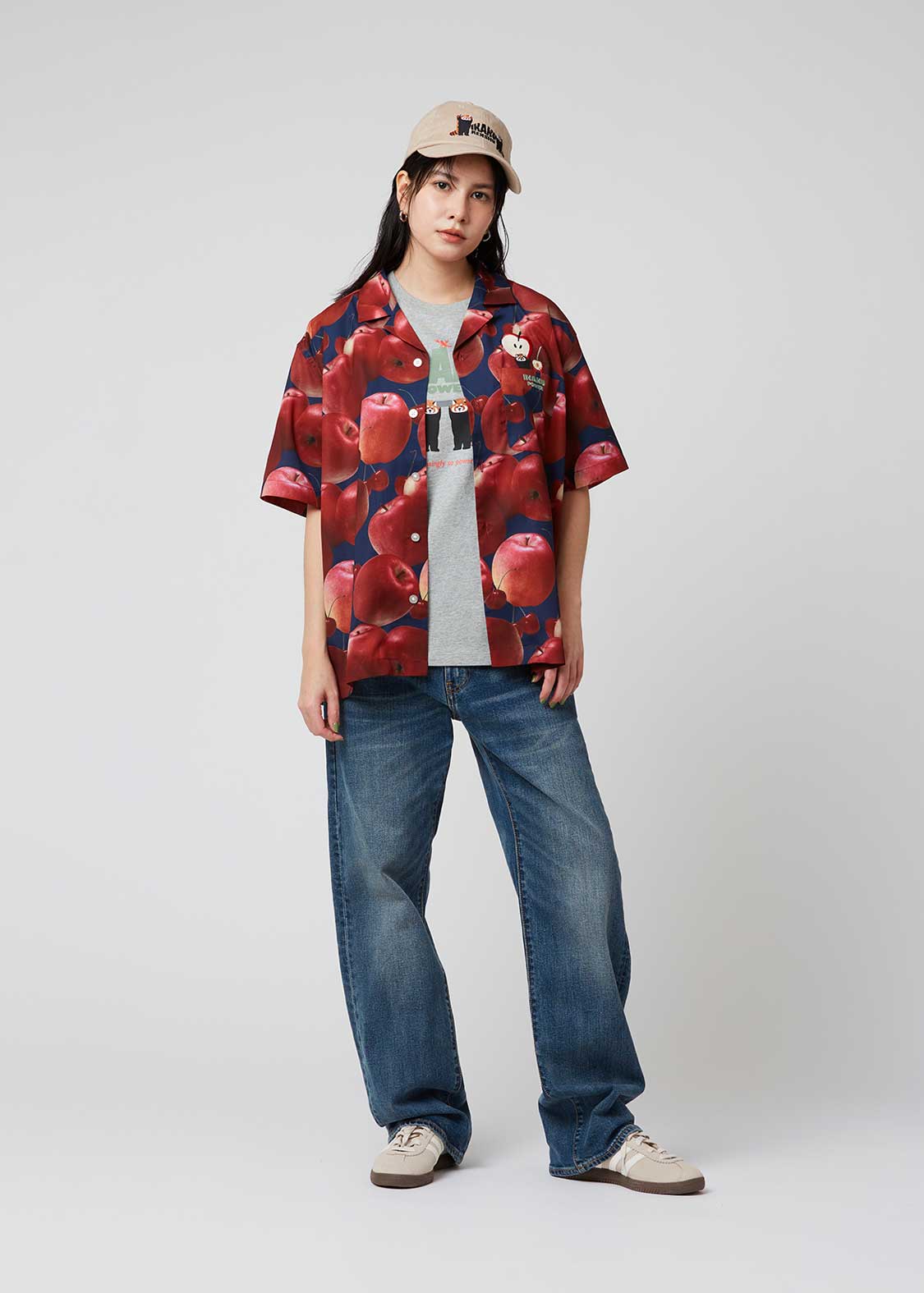 Open Collar Short Sleeve Shirt (Ikaku Power)