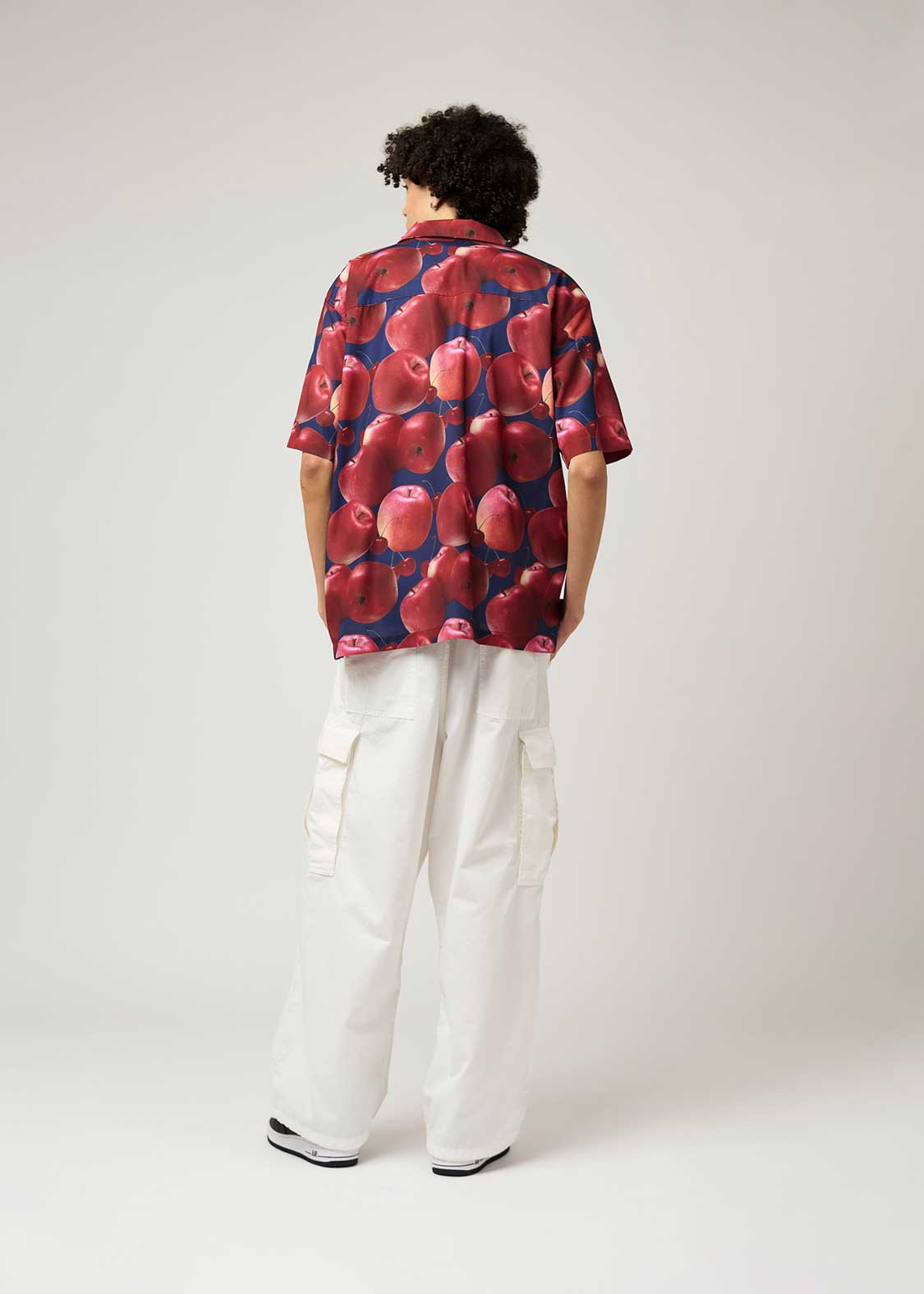 Open Collar Short Sleeve Shirt (Ikaku Power)