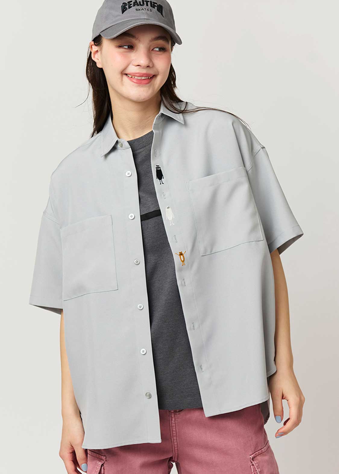 Poly Tro Big Silhouette Shirt (Beautiful Shadow Family 2)