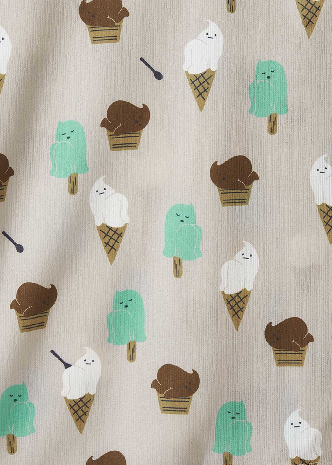 Icebonne | Big Silhouette Open Collar Shirt