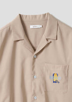 Ikaku | Linen Touch Open Collar Shirt