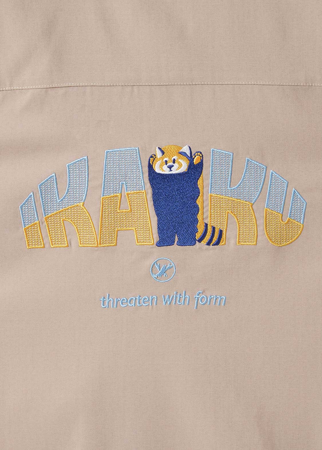 Ikaku | Linen Touch Open Collar Shirt