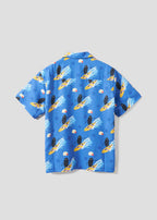 Beautiful Shadow Soda Surf | Open Collar Aloha Shirt