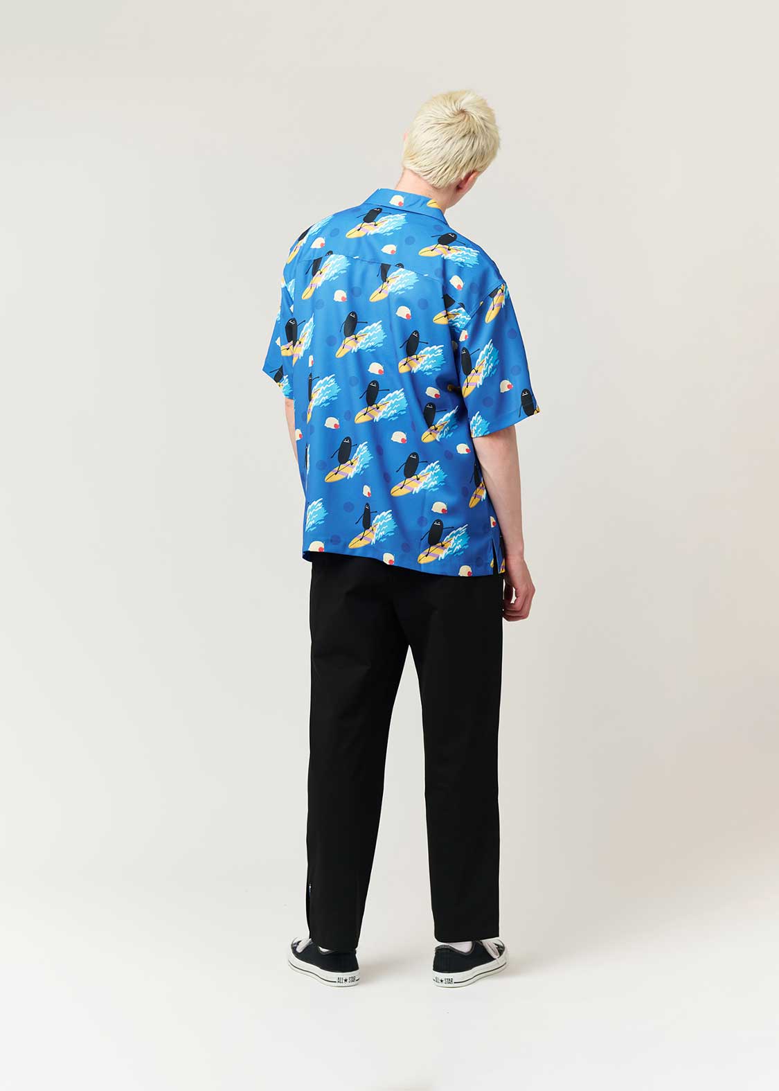 Beautiful Shadow Soda Surf | Open Collar Aloha Shirt