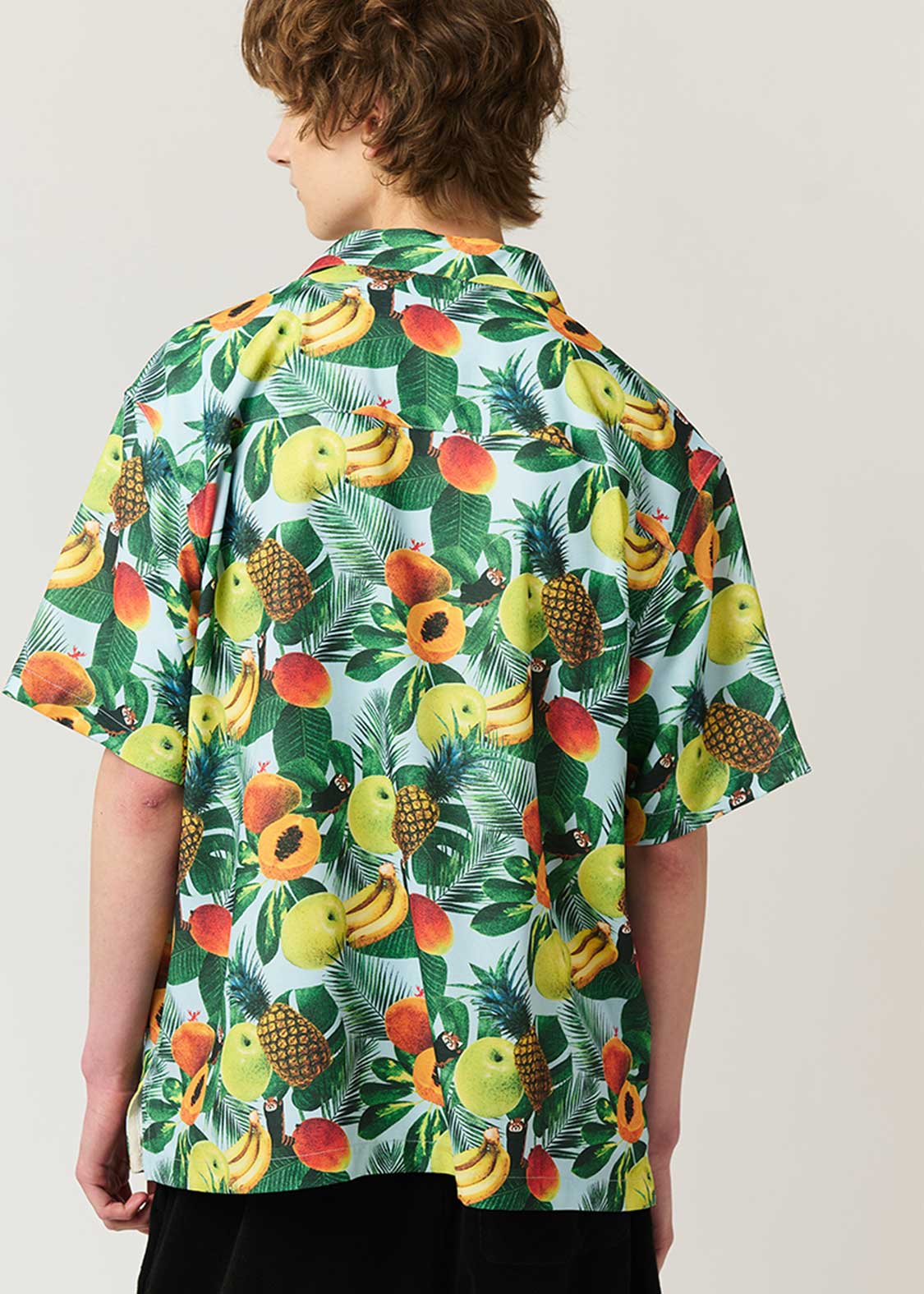 Ikaku | Open Collar Aloha Shirt