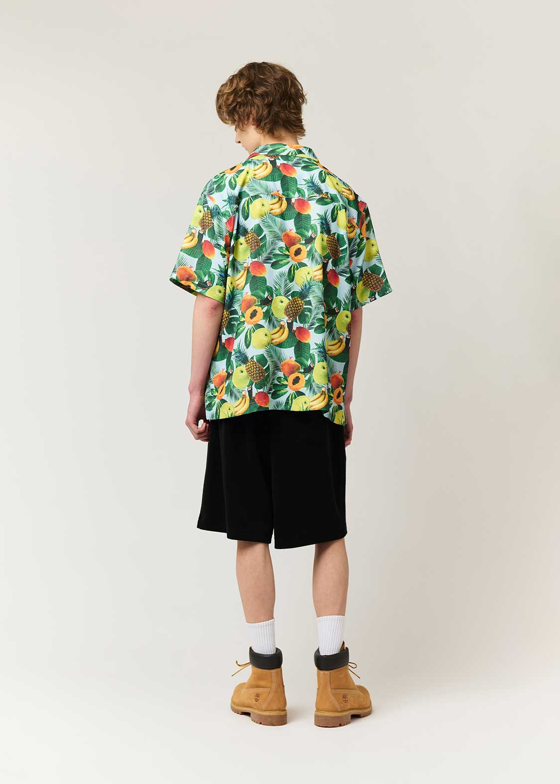 Ikaku | Open Collar Aloha Shirt