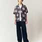 Rolling Pandas Hibiscus | Open Collar Aloha Shirt