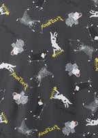 The Four Cats Band | Big Silhouette Open Collar Shirt