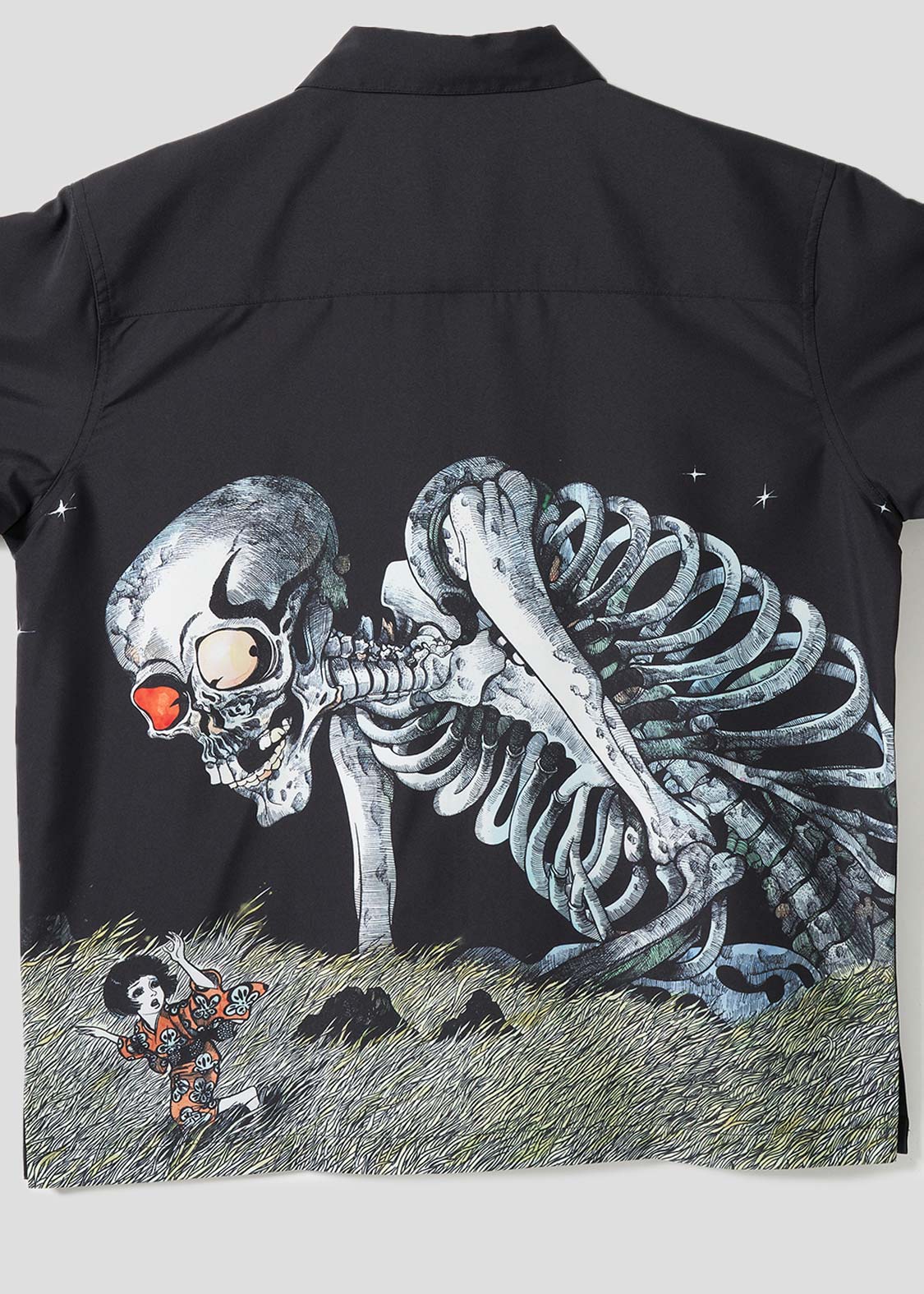 Shigeru Mizuki - Gashadokuro | Polytro Big Silhouette Short Sleeve Shirt