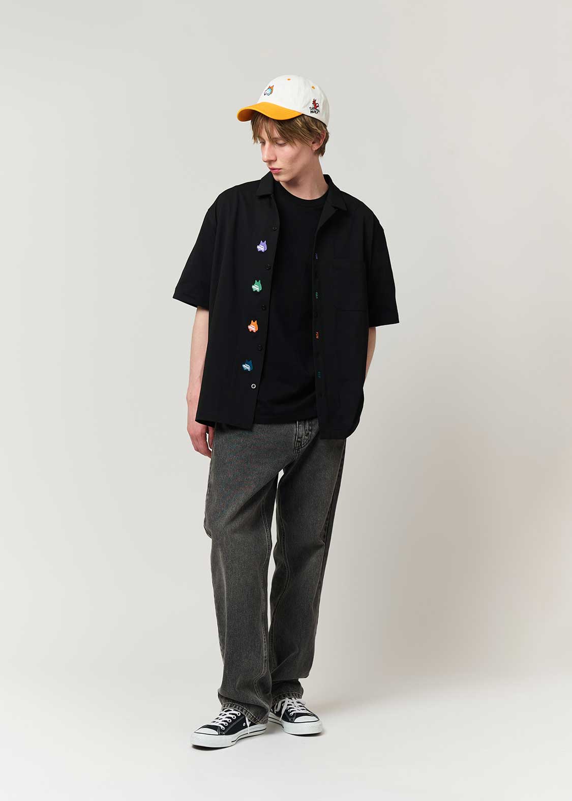 Shonen Wolf | Dry Big Silhouette Short Sleeve Shirt