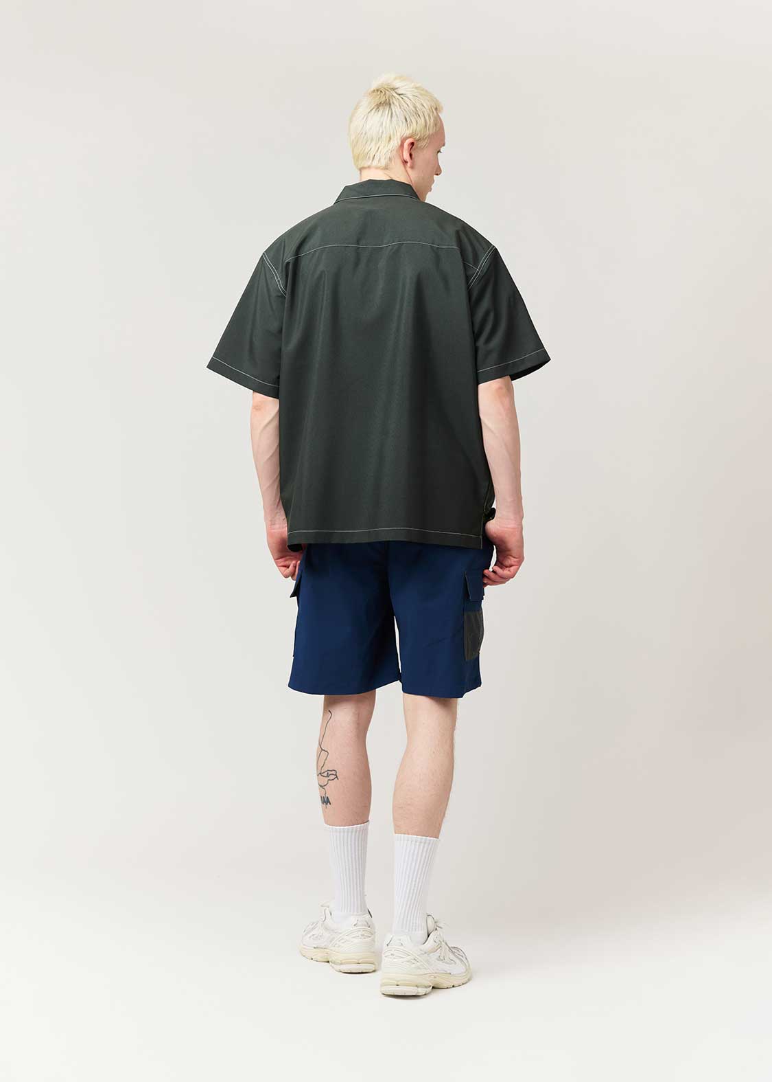 The Four Cats Band | Big Silhouette Poly Tro Short Sleeve Shirt